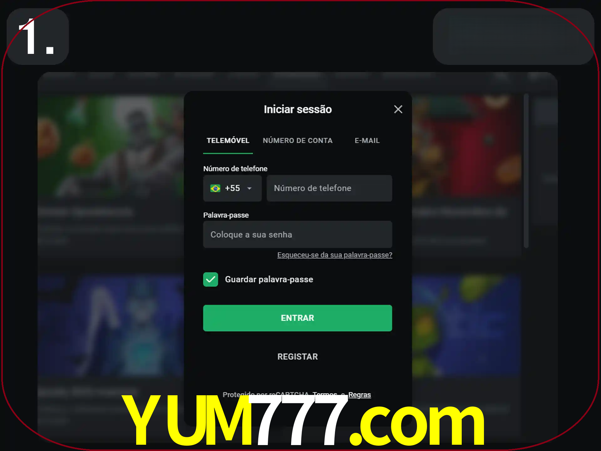 Acesse o site.